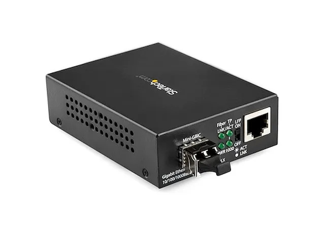 Convertisseur de Média Fibre Gigabit Ethernet 850nm LC 550m