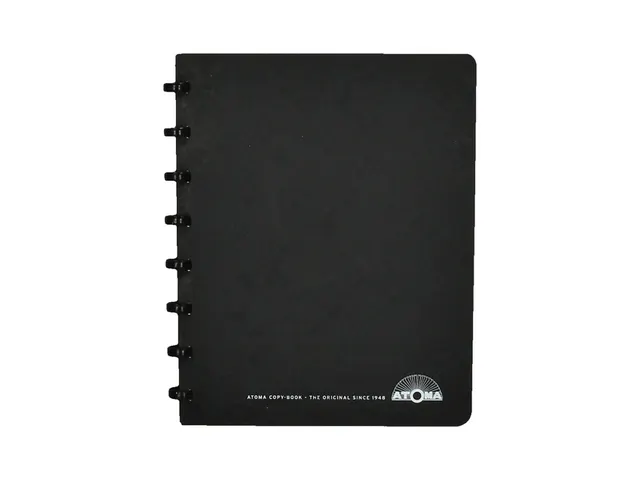 Schrift Atoma A5 lijn 144blz 90gr karton assorti