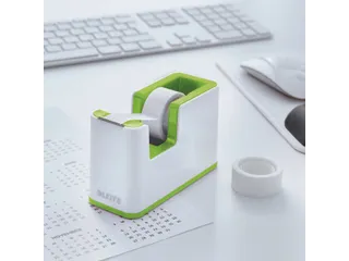 Plakbandhouder Leitz WOW wit/groen - 2