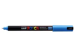 Verfstift Posca PC1MR Extra Fijne punt 0,7mm Lichtblauw