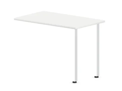 aanbouwtafel,i.h.v.,HxBxD 720-840x1000x600mm,Bl-wit