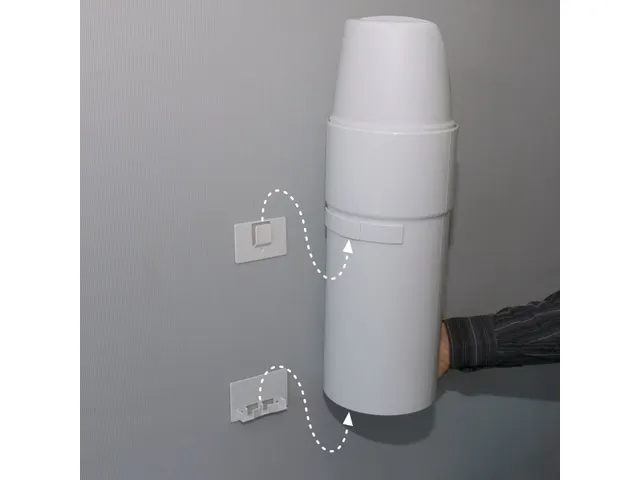 Dameshygiene Afvalbak 435406 Sani-biobin 6.5 liter met wandbevestiging