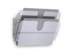 Wandfolderhouder Flexiplus 2 A4 Landscape Transparant