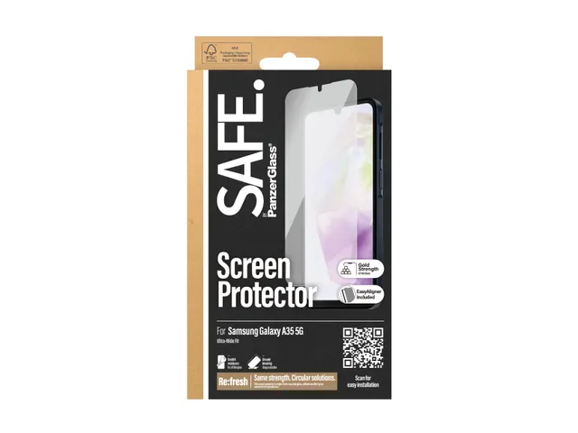 PanzerGlass SAFE. by Screen Protector Samsung Galaxy A35 5G | Ultra