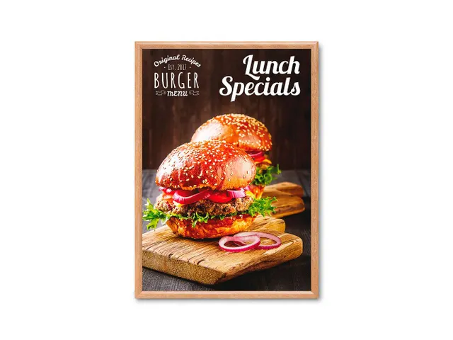 Kliklijst A1 Rechte Hoeken 25mm Hout