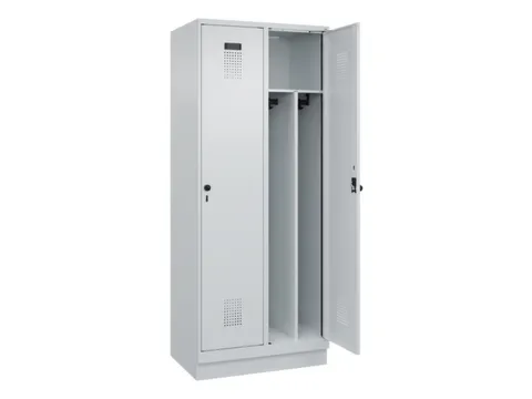 locker voor scheiding van kleding,HxBxD 1950x800x500mm,2vak