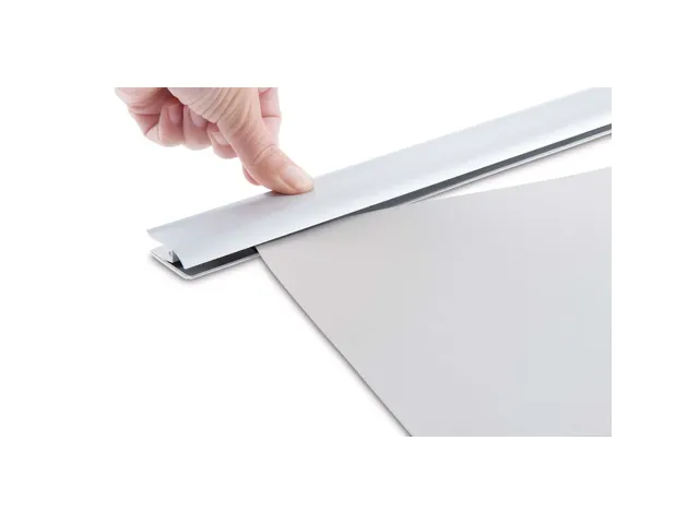 Klemlijst MAUL 305x40mm aluminium zelfklevend