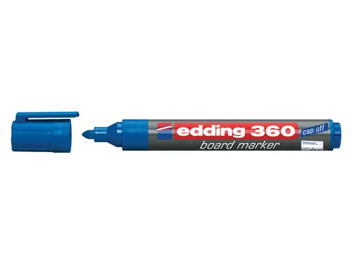 Viltstift Edding 360 Whiteboard Rond Blauw 1.5-3mm
