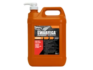 Swarfega Orange handreiniger met sinaasappelgeur 4x5L pomp - 1