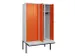 locker voor scheiding van kleding,HxBxD 2120x1200x815mm,4vak