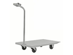 rolplateau met duwstang,draagverm. 400kg,laadvl. LxB 750x500mm