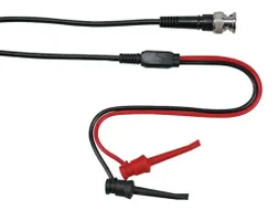 Coaxkabel 1m - BNC Mannelijk + 2Miniatuur Klemtestpennen