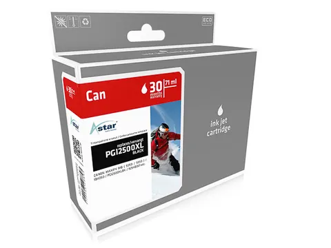 As15178 Astar Canon Pgi2500Xl Mb Inkt Zwart Hc Rebuilt 2500Pagina's