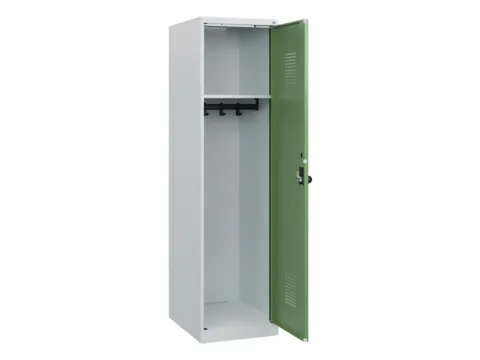 schoollocker,HxBxD 1530x400x500mm,1vak,vak B 400mm,draaigrendel