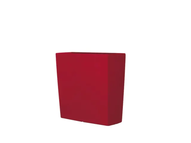 jardinière,trapézoïdal,PE,rouge rubis,HxlxP 900x900x390mm