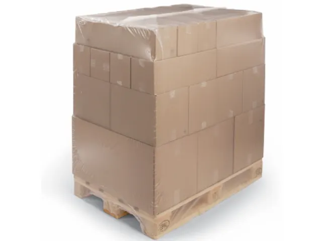 Pallet Krimphoes 100µm 1250mmx1550mm Zijvouw 525mm Rol