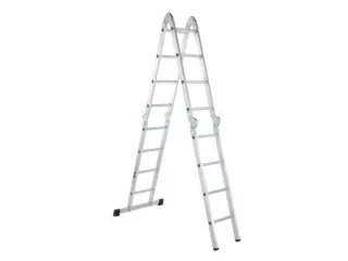 Vouwladder Aluminium 4X4Sporten Aanlegladder L 4 74M - 1