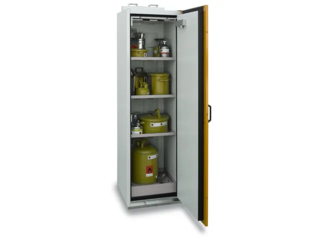 Veiligheidskast 1935x595x598mm Deurscharnieren Rechts Binnenzijde Rvs