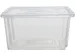 Stack & Store Mini opbergdoos 5 liter zonder deksel, transparant