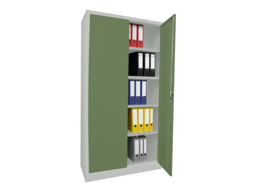 universele kast,HxBxD 1950x1000x400mm,RAL7035,front RAL6011