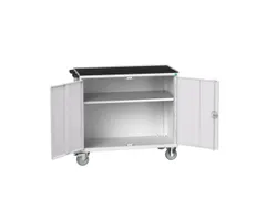 établi roulant HxlxP 965x1050x550mm plateau acier