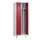 locker voor scheiding van kleding,HxBxD 1950x600x500mm,2vak