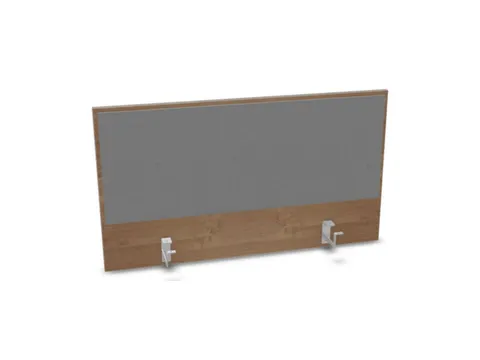 opzetpaneel,v. bureau,aanbouw achter,B 1000mm,NT-cherry,BN8078-grijs