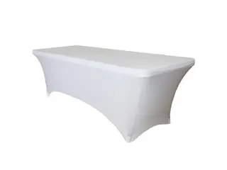 Tafelrok BRASQ 183x76x74cm wit - 2