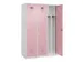 locker voor scheiding van kleding,HxBxD 1850x1200x500mm,3vak