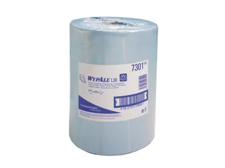 Wypall L30 7301 Airflex poetsdoeken 2-laags op rol blauw - 1