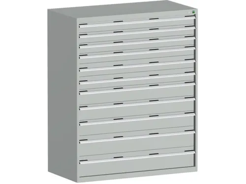 ladekast HxBxD 1600x1300x650mm 11laden zware lasten RAL7035