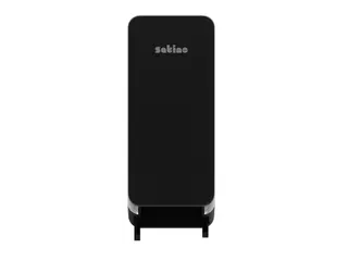 Toiletpapierdispenser Satino JT3 Hyginity systeemrol duo zwart 333423 - 3