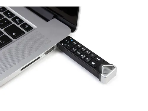 iStorage datAshur PRO2 USB Stick 32GB Gecodereerd Zwart
