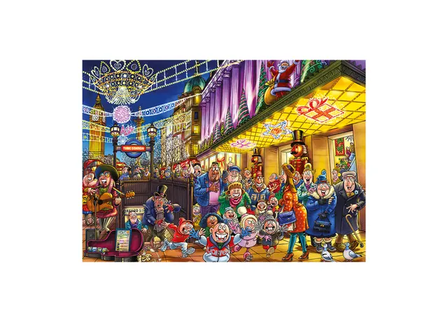 Puzzel Wasgij Christmas 20 De Geesten van de Kerstmis! 2x1000 stukjes