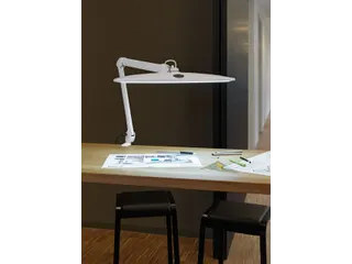 Werkpleklamp MAUL Work LED dimbaar met tafelklem Wit - 10