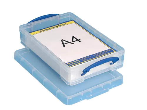 Opbergdoos 4 Liter Transparant A4 Papier