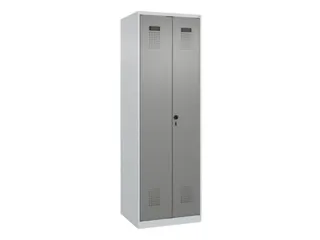 PBM-locker,HxBxD 1850x600x500mm,2vak,vak B 300mm,draaigrendel - 2