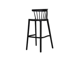 Barkruk Essentials Windson polypropyleen Zwart 770mm zithoogte