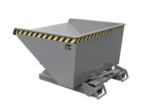 kiepbak,HxLxB 1125x1920x1095mm,1,2m³,draagverm. 1500kg,RAL7005
