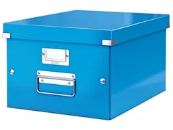 WOW opbergdoos Click & Store, ft A4, blauw