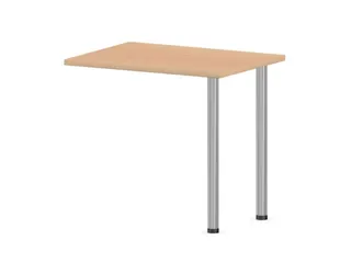aanbouwtafel,i.h.v.,HxBxD 720-840x800x600mm,NE-esdoorn - 1