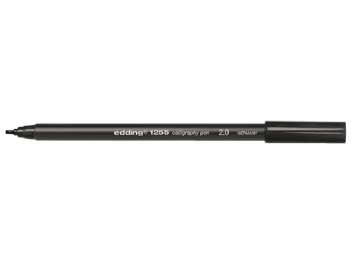 Kalligrafiepen edding 1255 zwart 2.0mm