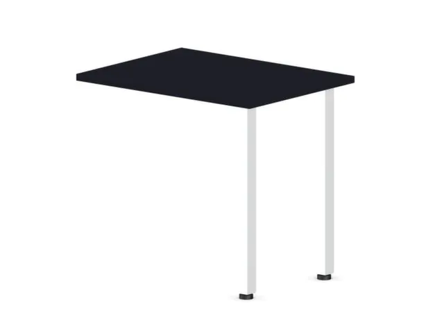 aanbouwtafel,i.h.v.,HxBxD 720-840x800x600mm,CC-zwart