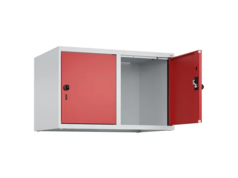 opzetkast,v. locker,2vak.,vak B 400mm,HxBxD 500x800x500mm,draaigrendel