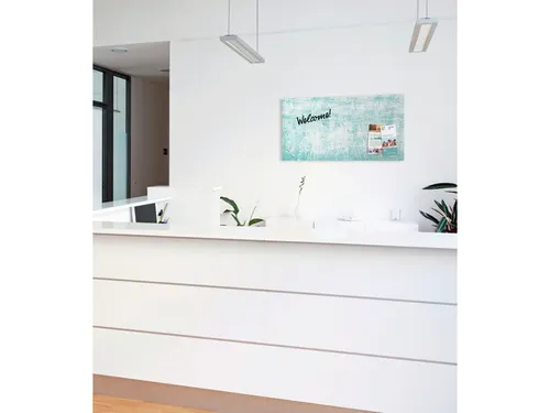 Glas Magneetbord Sigel Artverum Turquoise Wall mat 91x46cm