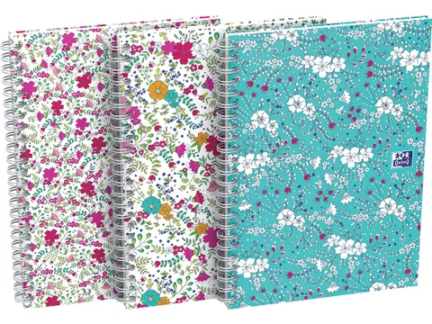 hardcover spiraalschrift B5 60 vel geruit 5 mm