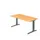 In hoogte verstelbaar bureau,HxBxD 680-850x1600x800mm,blad beuken