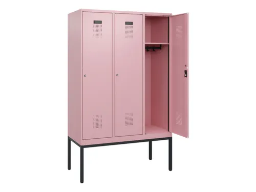 schoollocker,HxBxD 1950x1200x500mm,3vak,vak B 400mm,cil.-slot