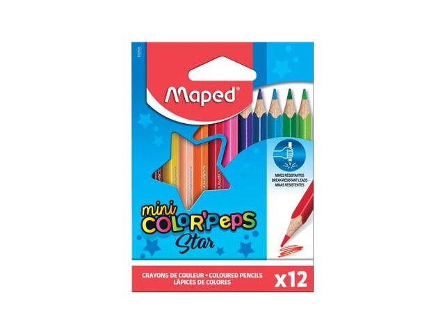 Maped Driehoekig Kleurpotlood Color'Peps Mini | KleurpotlodenWinkel.nl