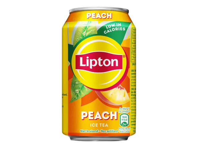 Frisdrank Lipton Ice Tea peach blik 330ml
